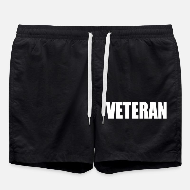 veteran - Swim Trunks - black