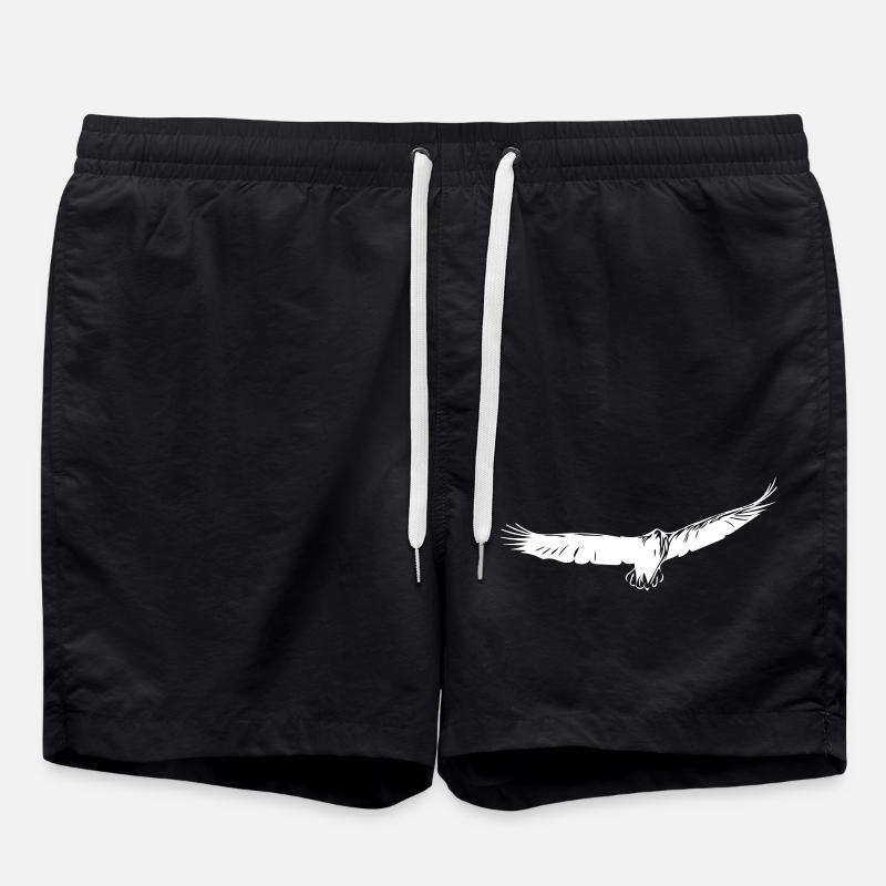 Vol à voile d'aigle - Short de bain - noir