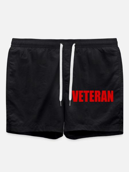 VETERAN - Badeshorts - Schwarz
