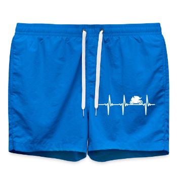 Ligne de moto Heartbeat - Short de bain - cobalt blue - Devant