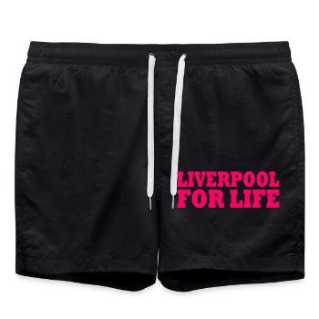 Liverpool - Swim Trunks - black - Front - AI Model Male 185 light (185cm)