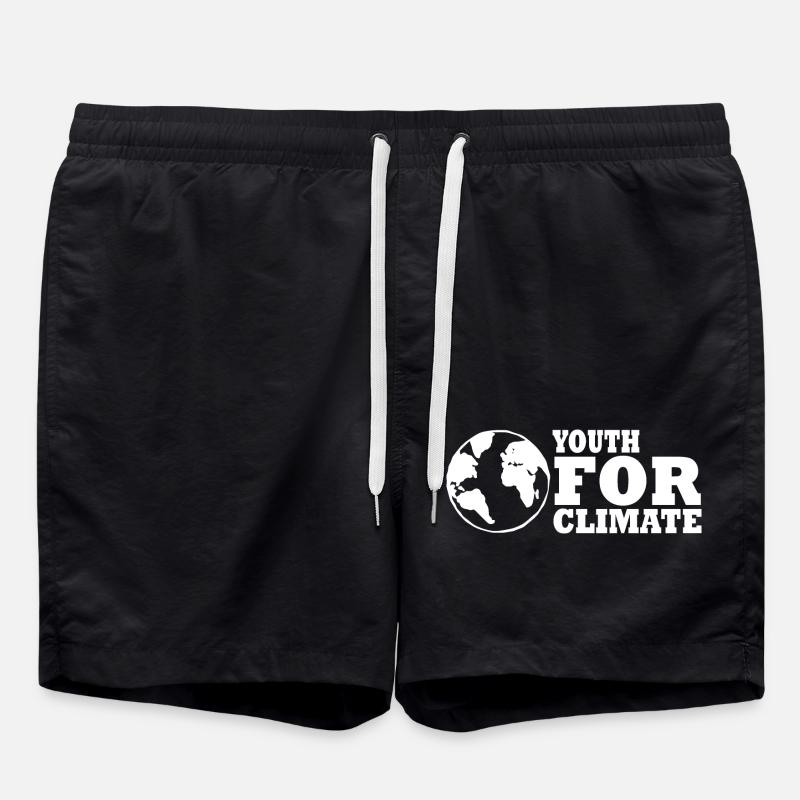 Youth for climate - Swim Trunks - black