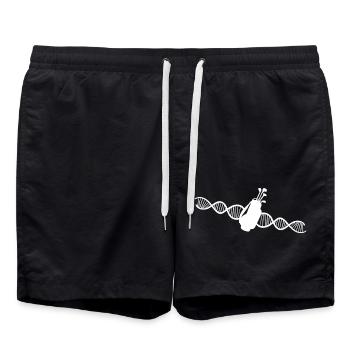 Golf golfeur - Short de bain - noir - Devant - AI Model Male 185 light (185cm)
