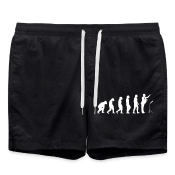 Chefs d’orchestre Musiciens Orchestre Évolution Chef d’orchestre Musique - Short de bain - noir - Devant - AI Model Male 185 light (185cm)