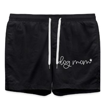 Maman chien - Short de bain - noir - Devant - AI Model Male 185 light (185cm)