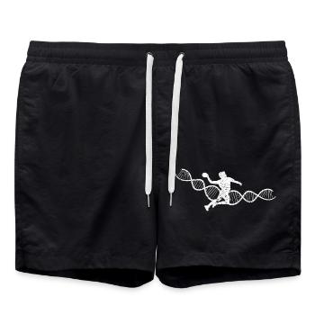 Handball Équipe de handball Joueur de handball Joueur de handball - Short de bain - noir - Devant - AI Model Male 185 light (185cm)