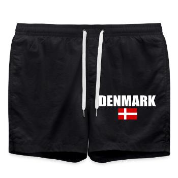 danemark - Short de bain - noir - Devant - AI Model Male 185 light (185cm)