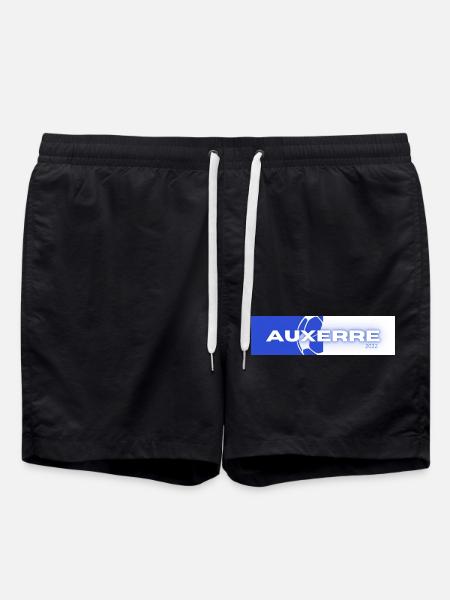 Auxerre foot 2022 Montée Ligue 1 - Short de bain - noir