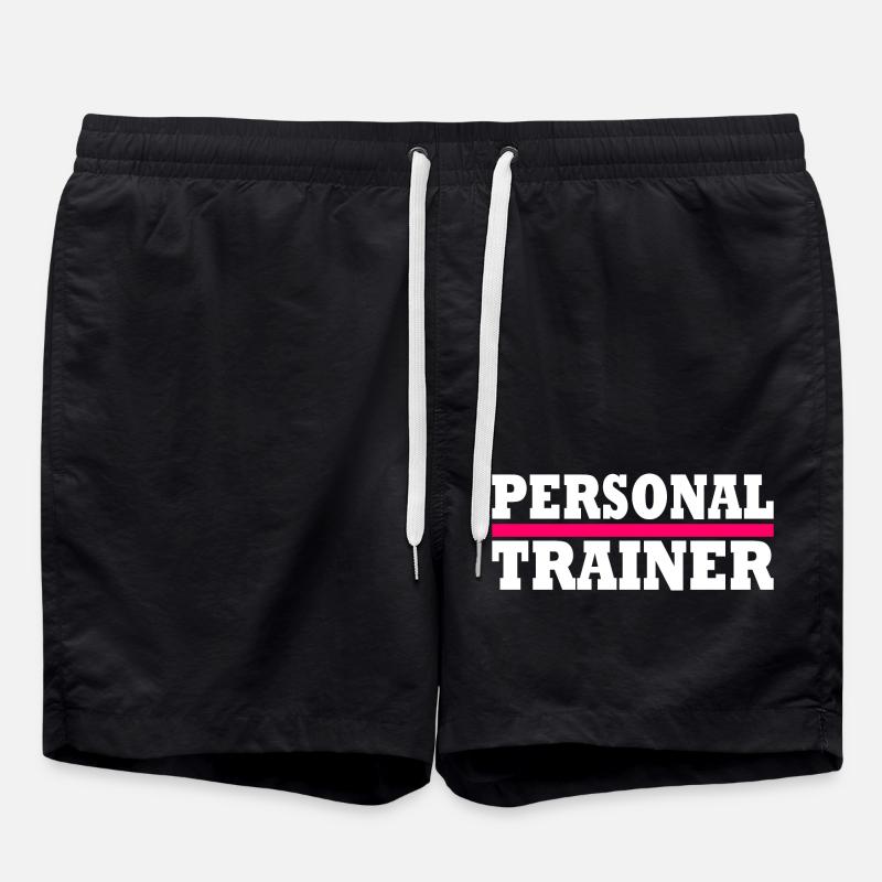 Personal trainer - Short de bain - noir