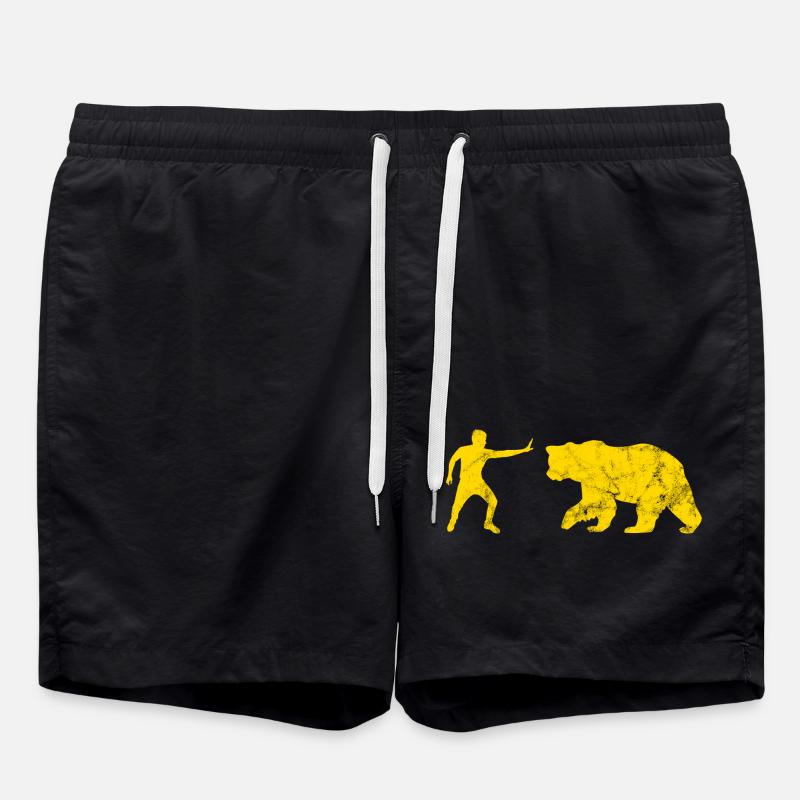 Stop Bear - Short de bain - noir