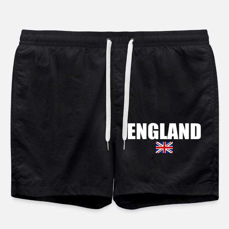 England - Badeshorts - Schwarz