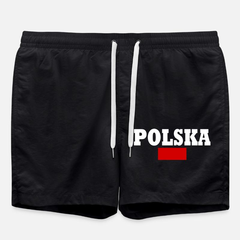 Pologne - Short de bain - noir