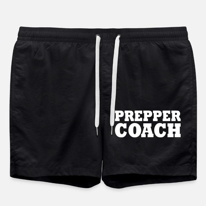 Prepper - Badeshorts - Schwarz