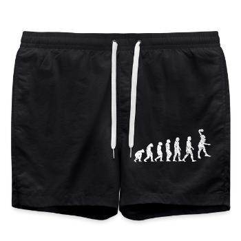 Club de basket-ball Amateurs de basket-ball Joueurs de basket-ball - Short de bain - noir - Devant - AI Model Male 185 light (185cm)