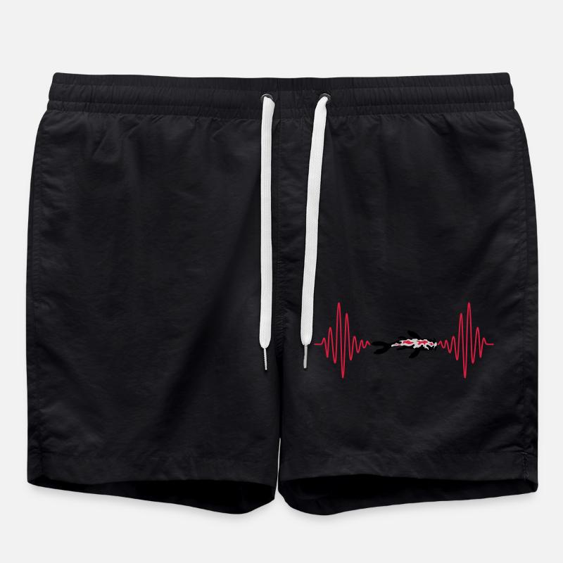 Puls Koi Fisch Nishikigoi - Badeshorts - Schwarz
