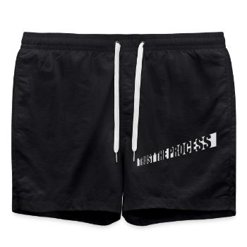 faire confiance au processus Devis - Short de bain - noir - Devant - AI Model Male 185 light (185cm)