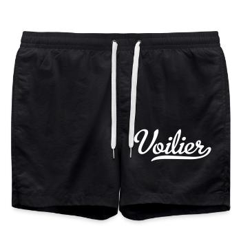 Voilier - Short de bain - noir - Devant - AI Model Male 185 light (185cm)