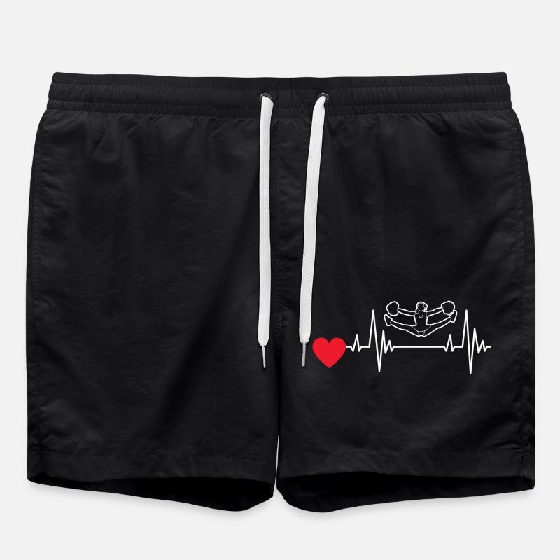 Cheerleader Gift Cheerleading Cheerleader - Swim Trunks - black