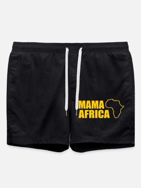 Mama africa - Swim Trunks - black