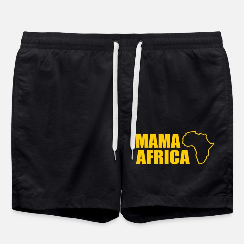 Mama africa - Short de bain - noir