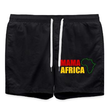 Mama africa - Short de bain - noir - Devant - AI Model Male 185 light (185cm)