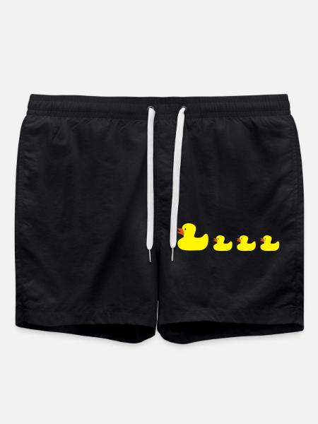 Duck - Swim Trunks - black