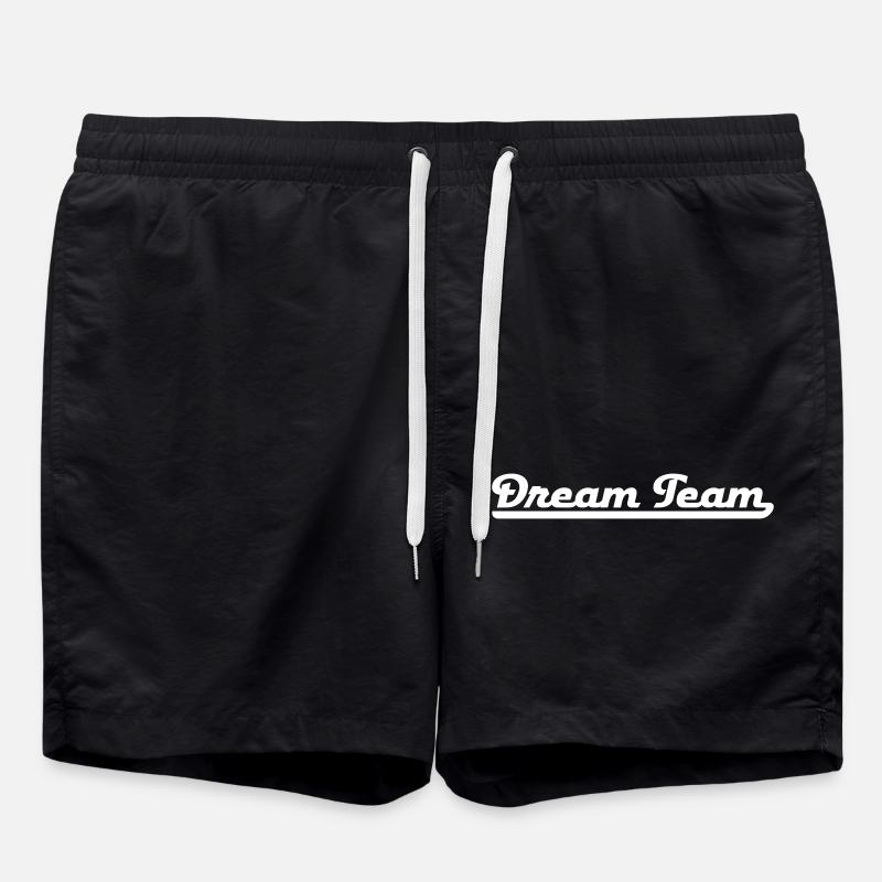 Dream Team - Swim Trunks - black