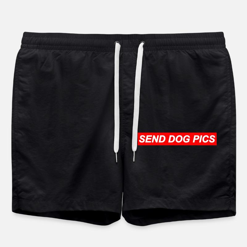 Humour canin - Short de bain - noir
