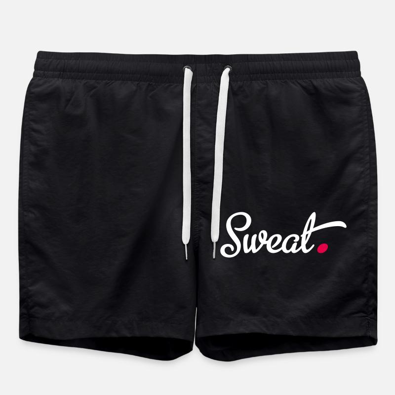Train - Swim Trunks - black