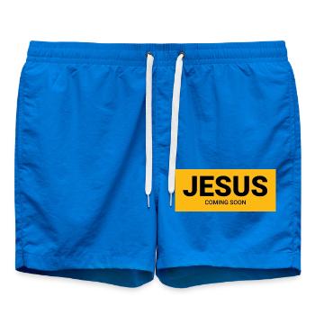 Jesus - Short de bain - cobalt blue - Devant
