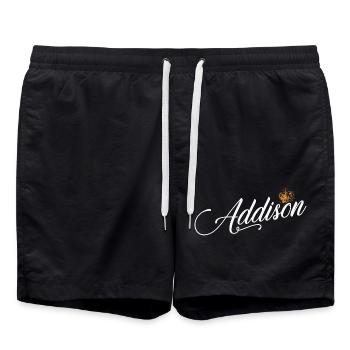 Nom Addison pour les femmes Enfants Tout-petits - Addison - Short de bain - noir - Devant - AI Model Male 185 light (185cm)