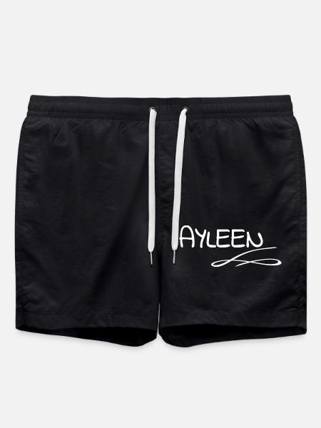 Gift for Ayleen - Swim Trunks - black