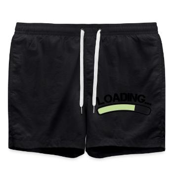 loading - Badeshorts - Schwarz - Vorne - AI Model Male 185 light (185cm)