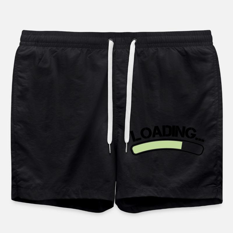 Loading - Swim Trunks - black