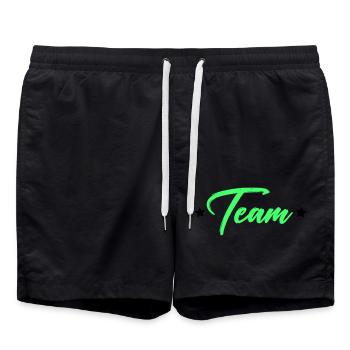 Équipe - Short de bain - noir - Devant - AI Model Male 185 light (185cm)