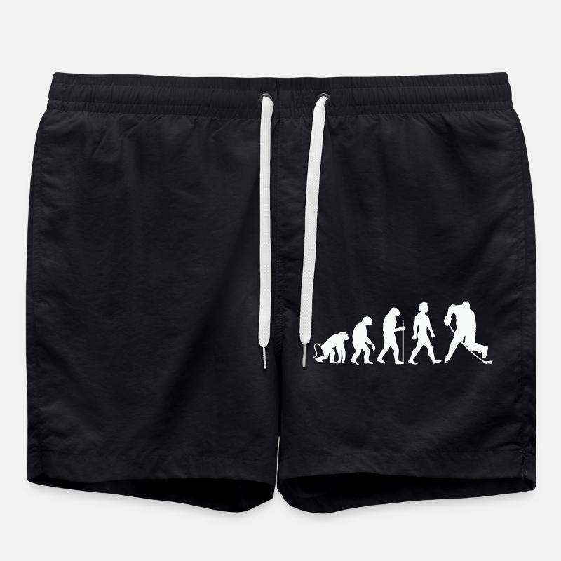 Évolution du hockey - Short de bain - noir