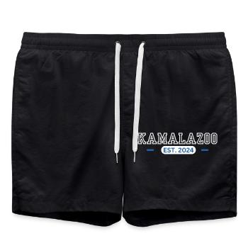 Kamalazoo Est. 2024 - Short de bain - noir - Devant - AI Model Male 185 light (185cm)