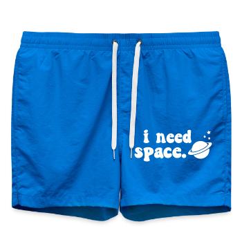 J’ai besoin d’espace Explorer la planète Sciene astronaute - Short de bain - cobalt blue - Devant