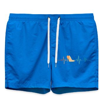 Heartbeat Retro Schuhe mit Absatz - Badeshorts - Cobalt blue - Vorne