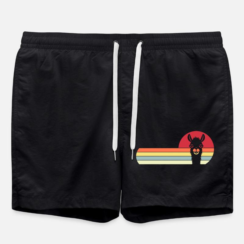 Alpaca - Swim Trunks - black