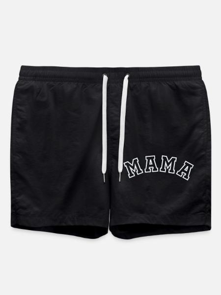 MAMA Light Gray - Short de bain - noir