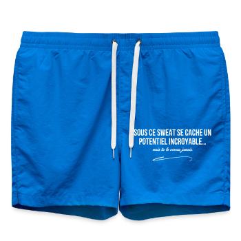 Unter diesem Sweatshirt verbirgt sich unglaubliches Potenzial - Badeshorts - Cobalt blue - Vorne