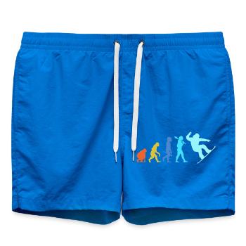 Snowboard Snowboarding Snowboard Holidays Snowboarders - Swim Trunks - cobalt blue - Front