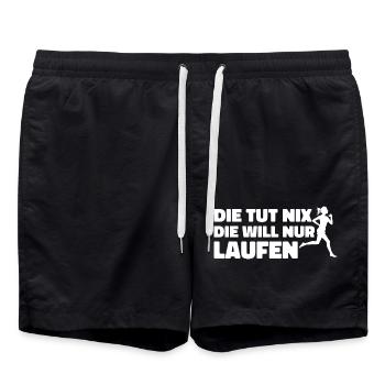 Runner Sport Running Gift - Short de bain - noir - Devant - AI Model Male 185 light (185cm)