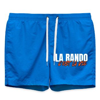 La rando c'est la vie. Humour passion randonnée - Short de bain - cobalt blue - Devant