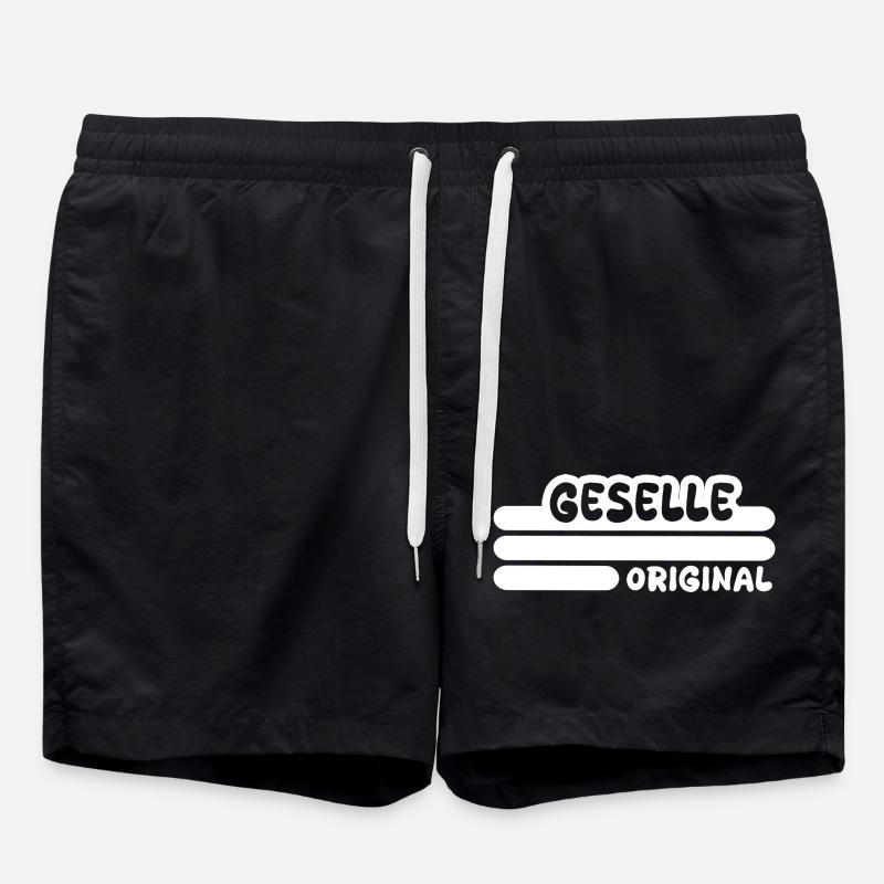 Beruf Geselle - Badeshorts - Schwarz