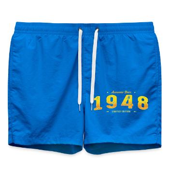 Génial depuis 1948 - Millésime 77e anniversaire Classique - Short de bain - cobalt blue - Devant