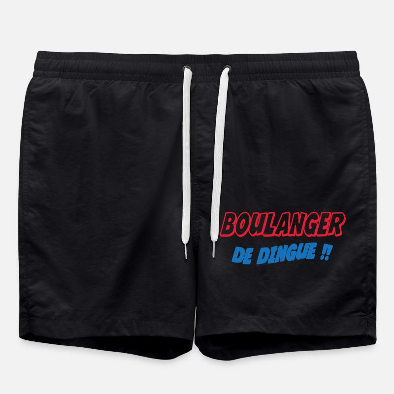 BOULANGER de dingue !!! - Short de bain - noir