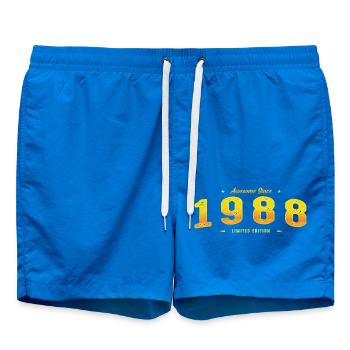 Génial depuis 1988 - Millésime 37e anniversaire Classique - Short de bain - cobalt blue - Devant