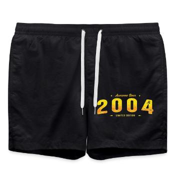 Millésime 2004 - 21e anniversaire Edition Limitée - Short de bain - noir - Devant - AI Model Male 185 light (185cm)